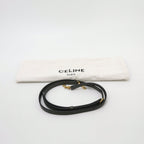 Sac Belt Micro en cuir gris Celine