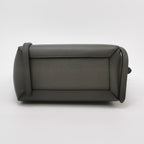 Sac Belt Micro en cuir gris Celine