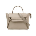 Sac Belt Mini en cuir beige Celine