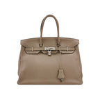 Sac Birkin 35 en cuir étoupe Hermès