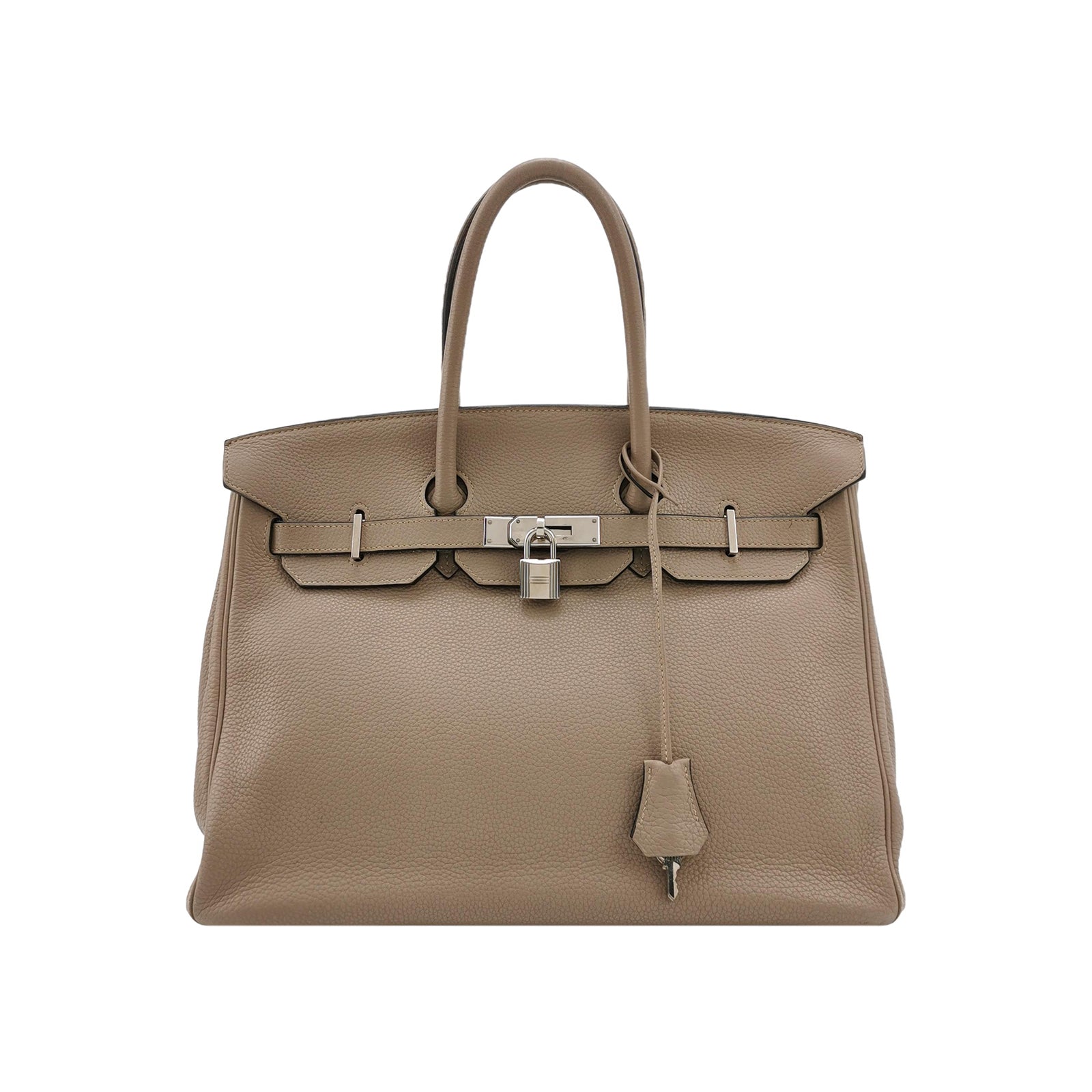 Sac Birkin 35 en cuir étoupe Hermès