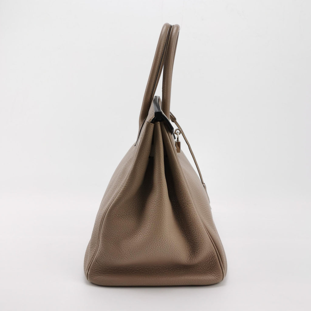 Sac Birkin 35 en cuir étoupe Hermès