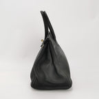 Sac Birkin 35 en cuir noir Hermès