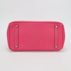 Sac Birkin 35 en cuir rose Hermès