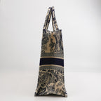 Sac Book Tote Medium Dior en toile de Jouy Dior
