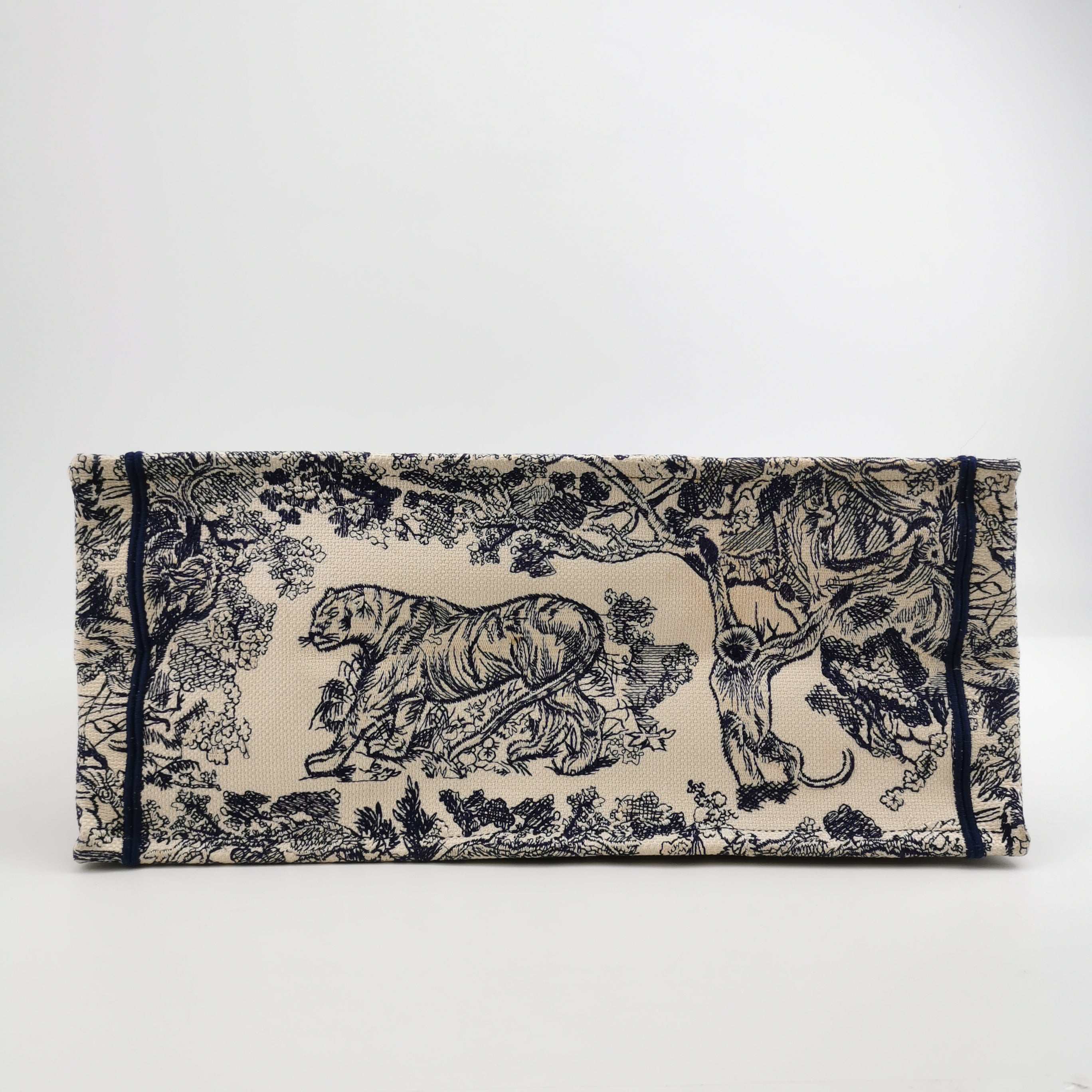 Sac Book Tote Medium Dior en toile de Jouy Dior