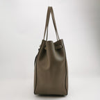 Sac Cabas Phantom en cuir taupe Celine