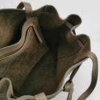 Sac Cabas Phantom en cuir taupe Celine