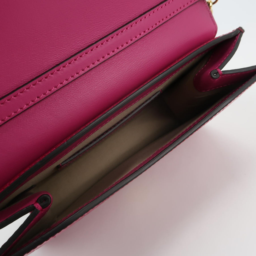 Sac Chloé C en cuir rose Chloé