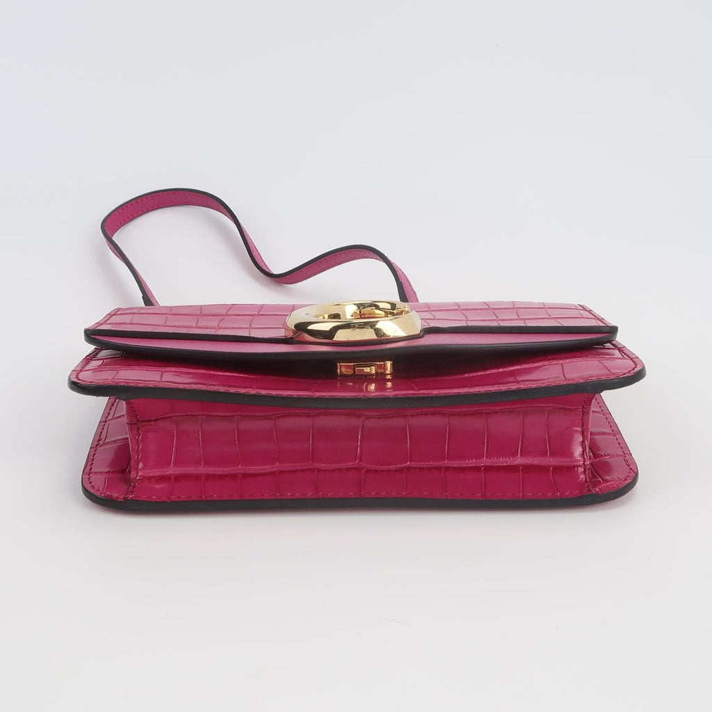 Sac Chloé C en cuir rose Chloé