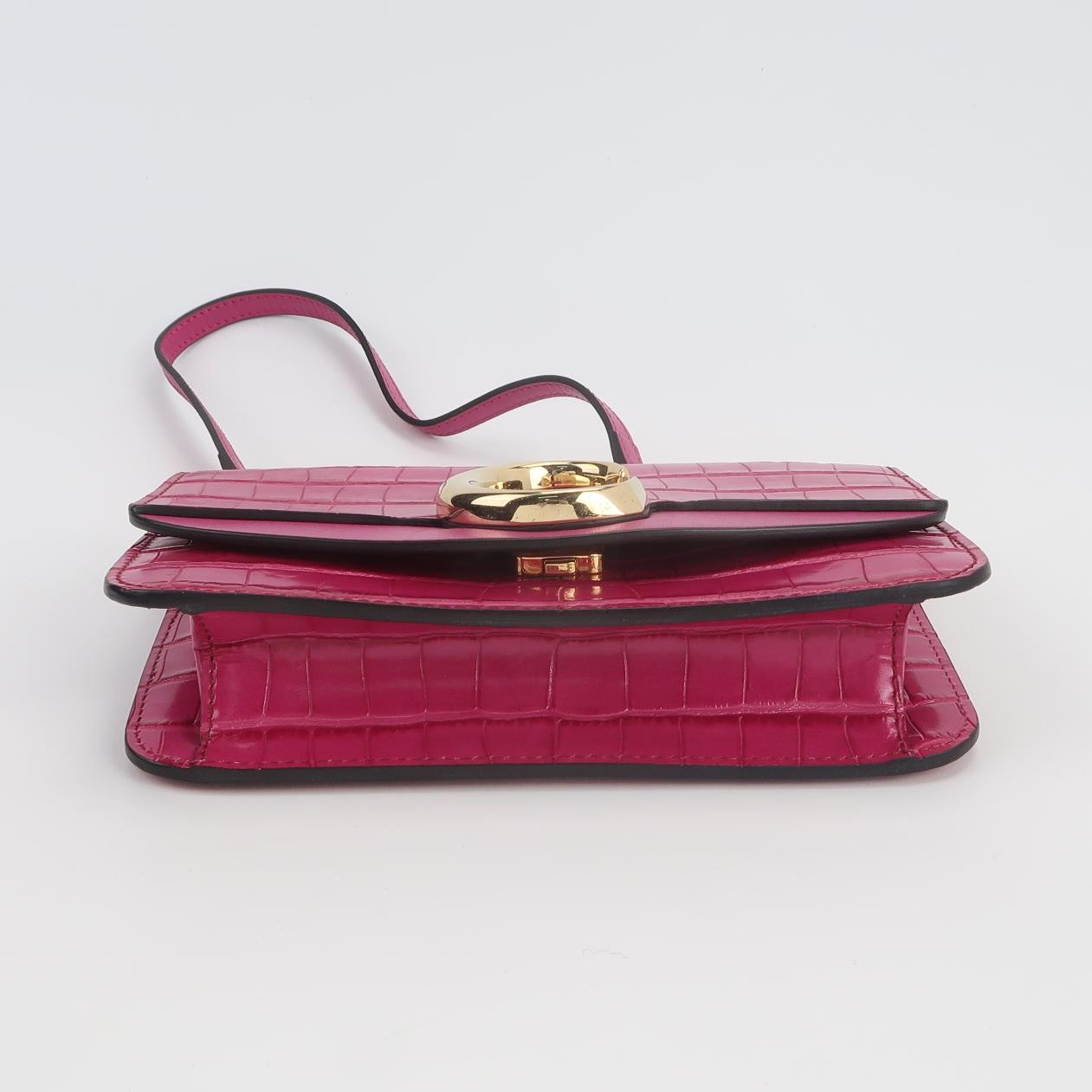 Sac Chloé C en cuir rose Chloé