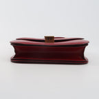 Sac Classic en cuir rouge Celine