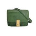 Sac Classic en lézard vert Celine