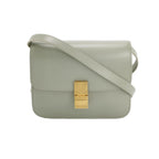 Sac Classic Medium en cuir gris Celine