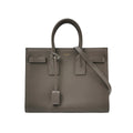 Sac de Jour Small en cuir gris Saint Laurent