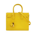 Sac de Jour Small en cuir jaune Saint Laurent