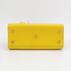 Sac de Jour Small en cuir jaune Saint Laurent
