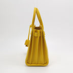 Sac de Jour Small en cuir jaune Saint Laurent