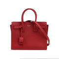 Sac de Jour Small en cuir rouge Saint Laurent