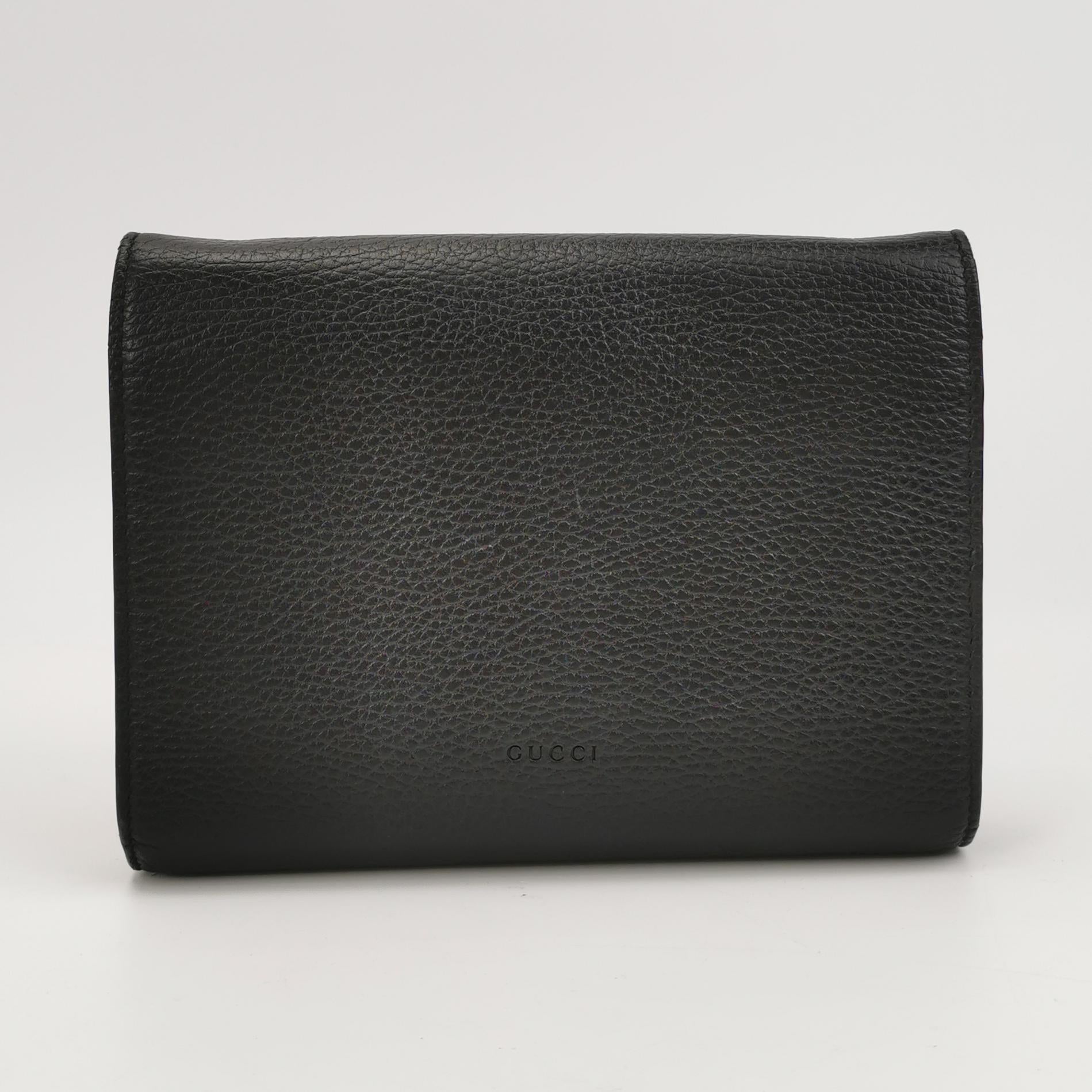 Sac Dionysus Mini en cuir noir Gucci