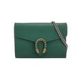 Sac Dionysus Mini en cuir vert Gucci