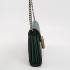 Sac Dionysus Mini en cuir vert Gucci