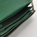 Sac Dionysus Mini en cuir vert Gucci