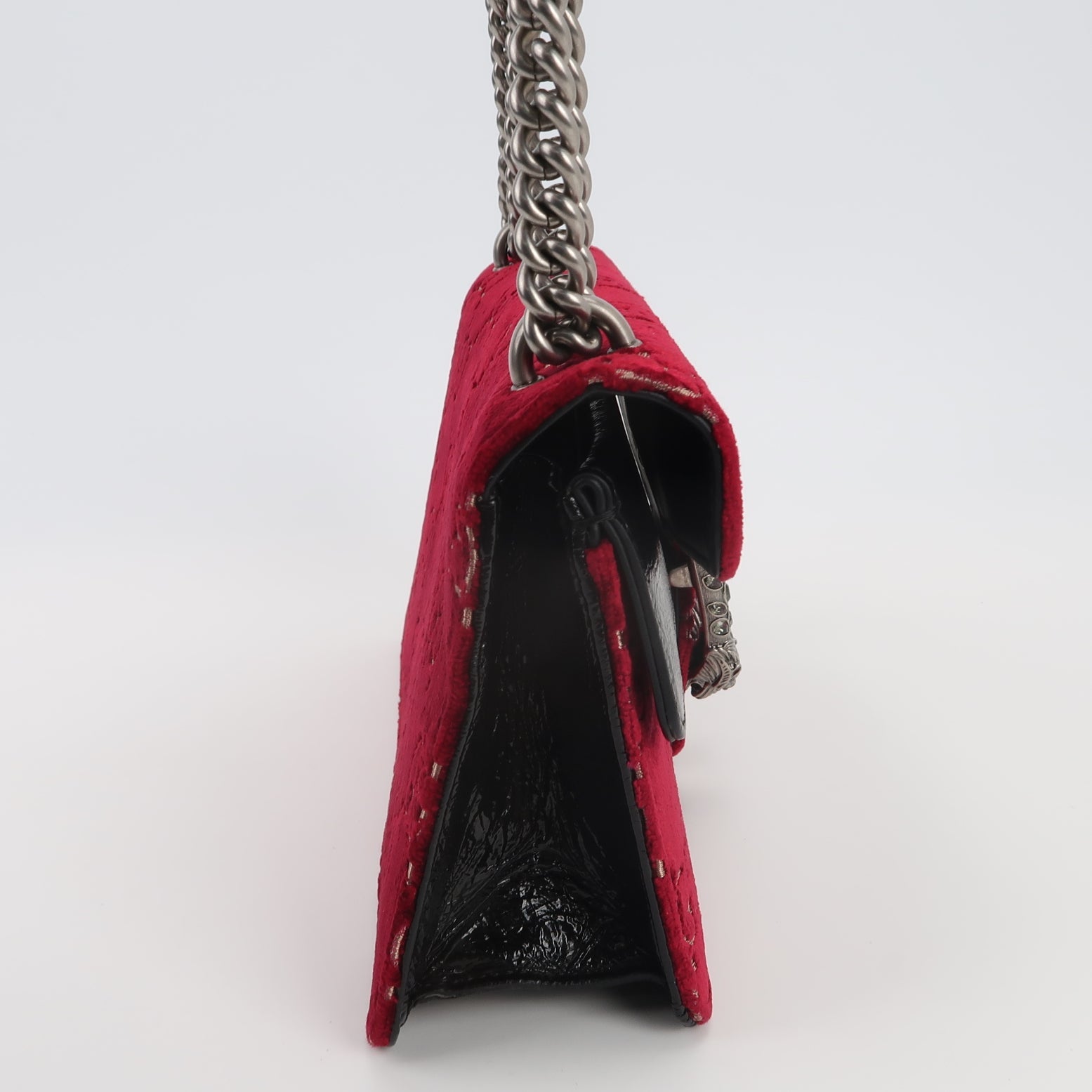 Sac Dionysus Mini en velours rouge Gucci