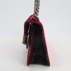 Sac Dionysus Mini en velours rouge Gucci