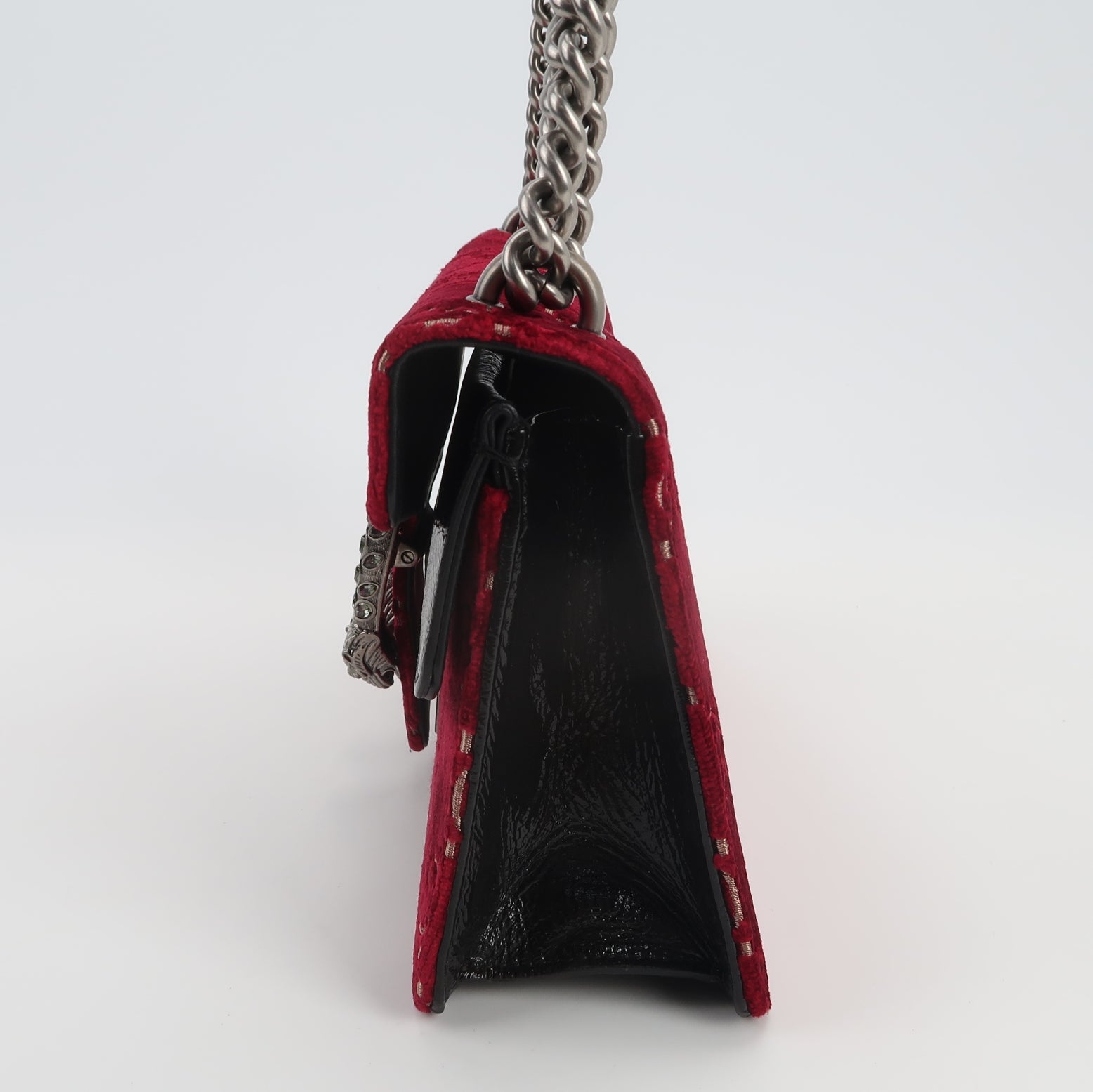 Sac Dionysus Mini en velours rouge Gucci