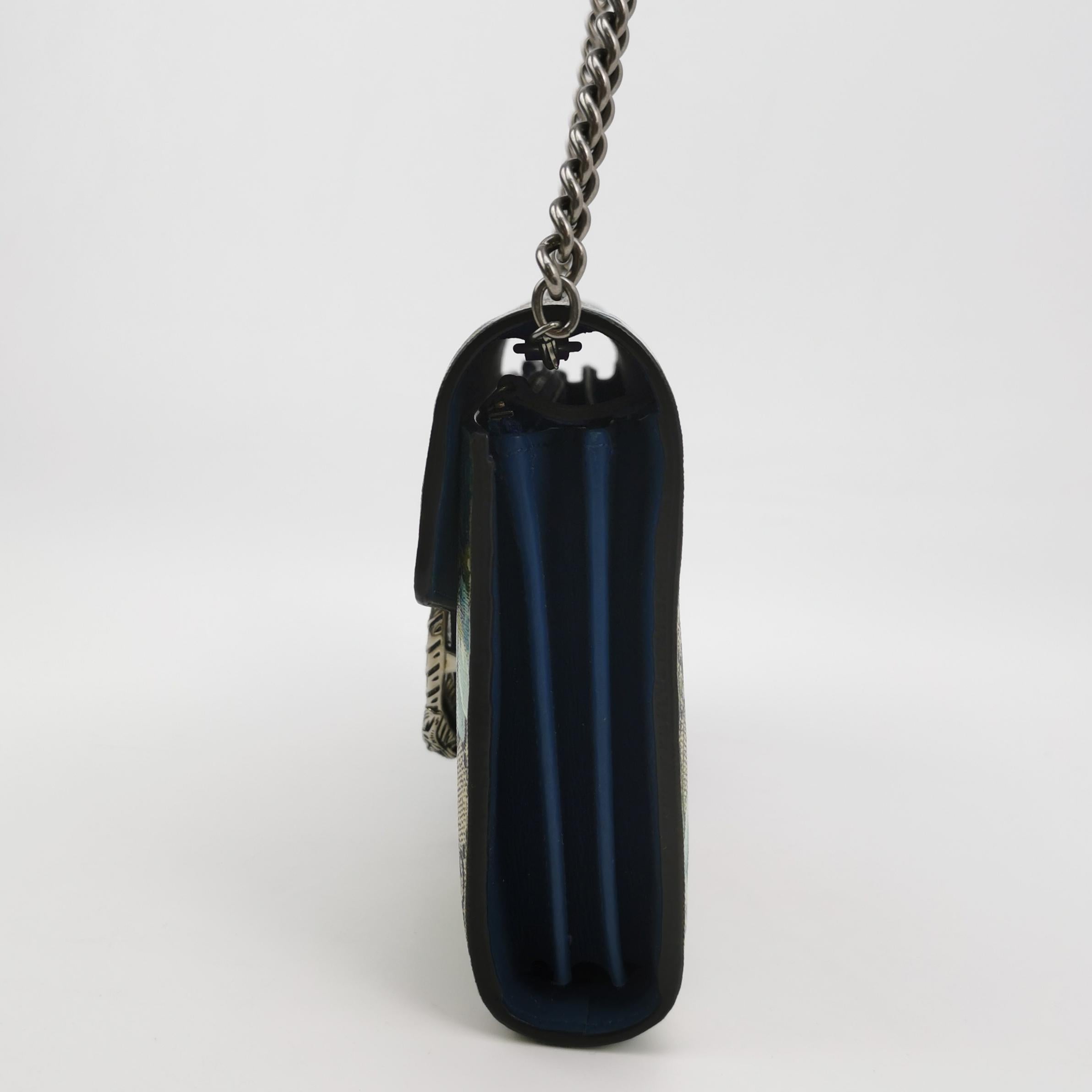 Sac Dionysus vintage en toile monogram beige Gucci