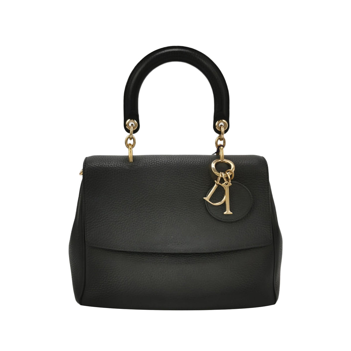 Sac Be Dior aus schwarzem Leder