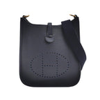 Sac Evelyne 16 en cuir noir Hermès