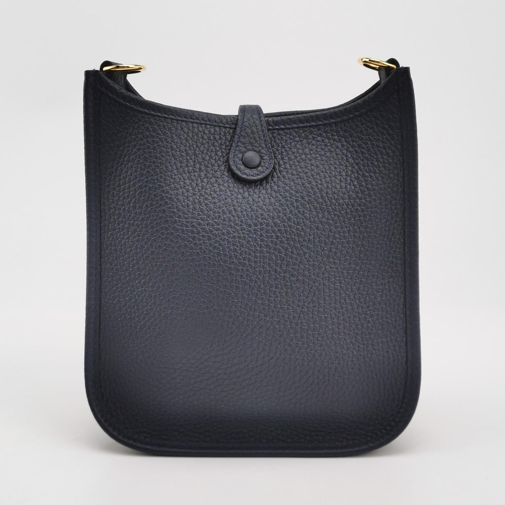 Sac Evelyne 16 en cuir noir Hermès