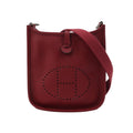 Sac Evelyne 16 Vintage en cuir bordeaux Hermès
