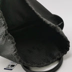 Sac fourre - tout Zucchino en cuir noir Fendi