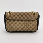 Sac GG Marmont en toile monogram beige Gucci