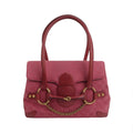 Sac HorseBit en toile bordeaux Gucci