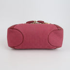 Sac HorseBit en toile bordeaux Gucci