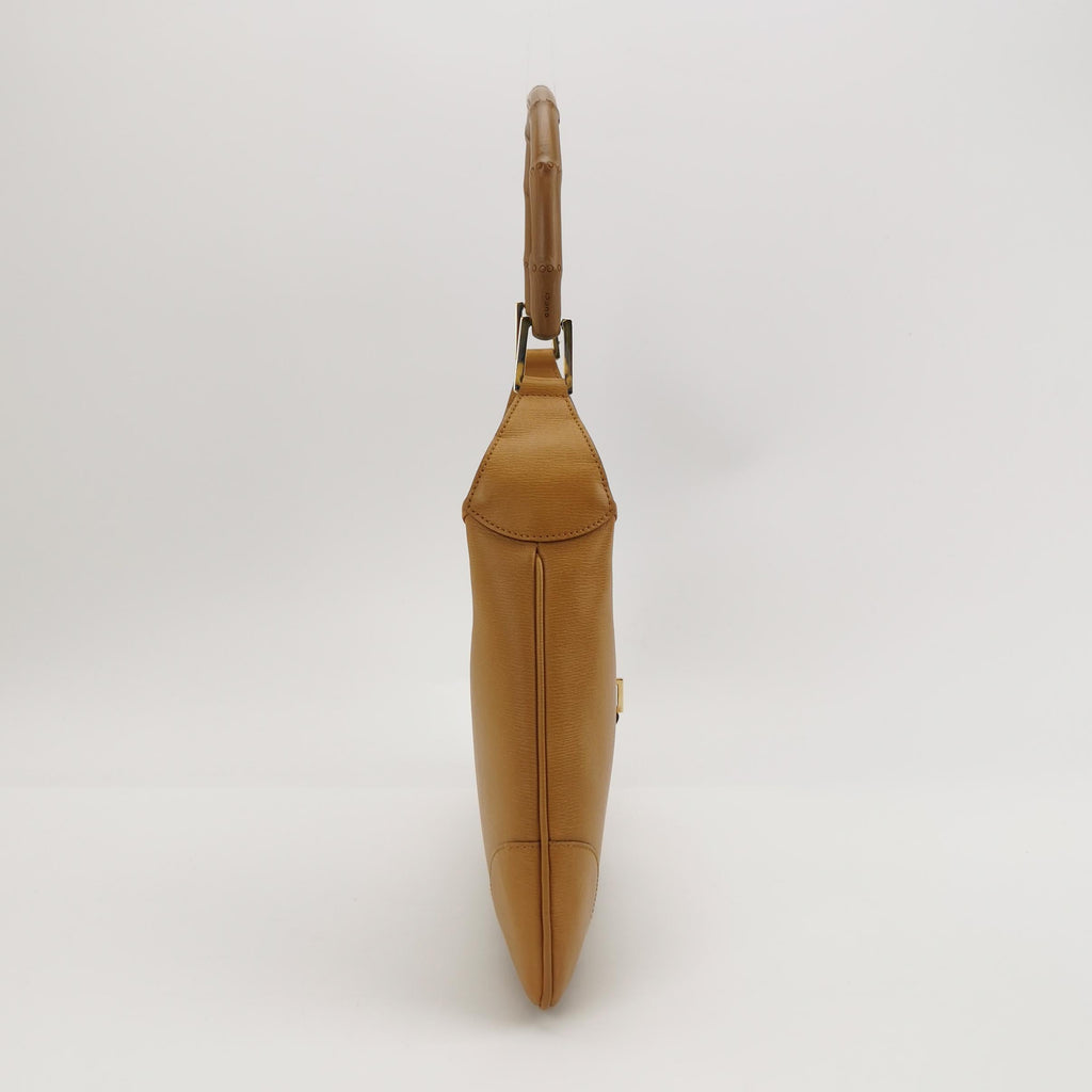 Sac Jackie en cuir marron Gucci