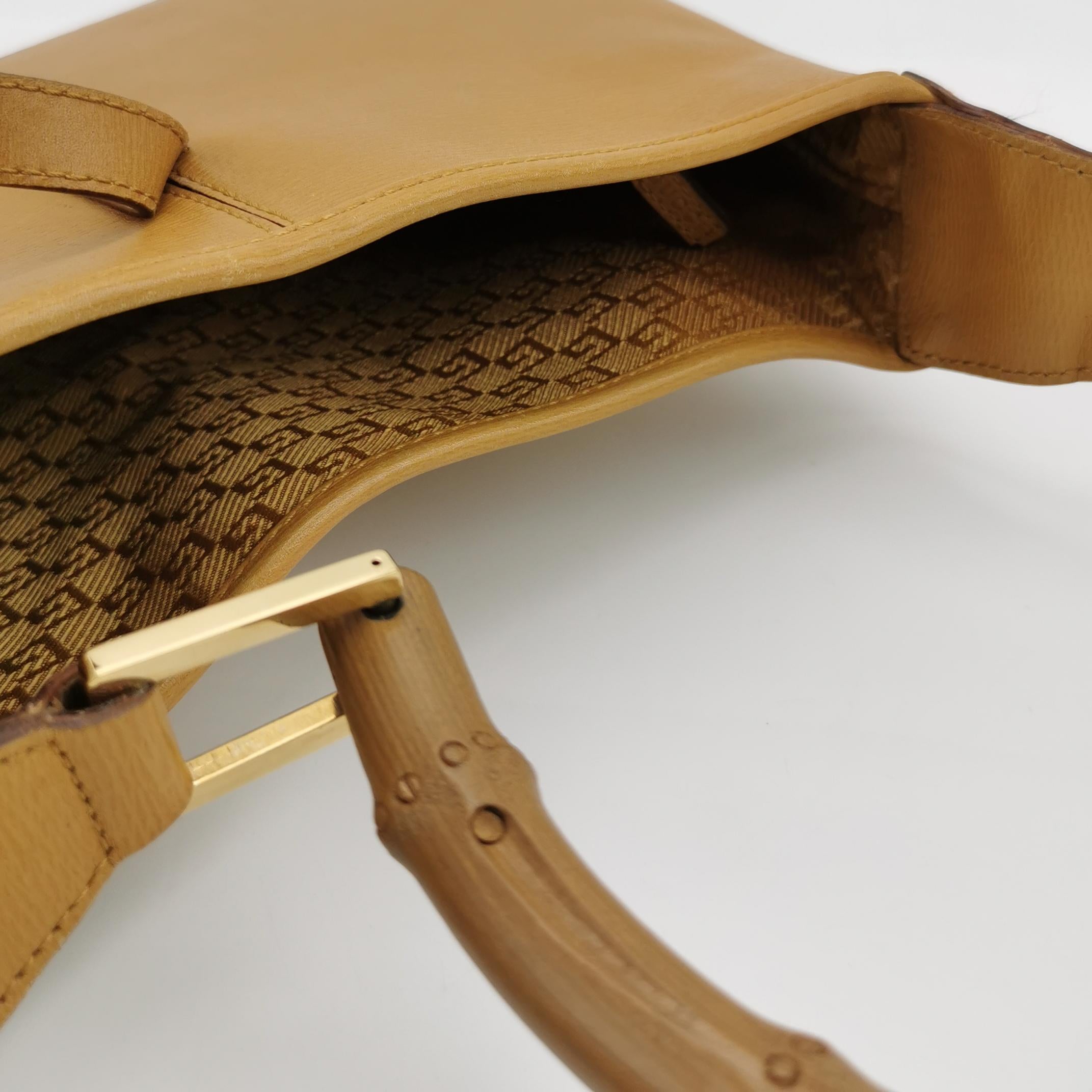 Sac Jackie en cuir marron Gucci