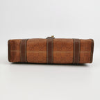 Sac Jackie en cuir monogram marron Gucci