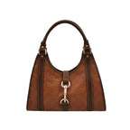 Sac Jackie en cuir monogram marron Gucci