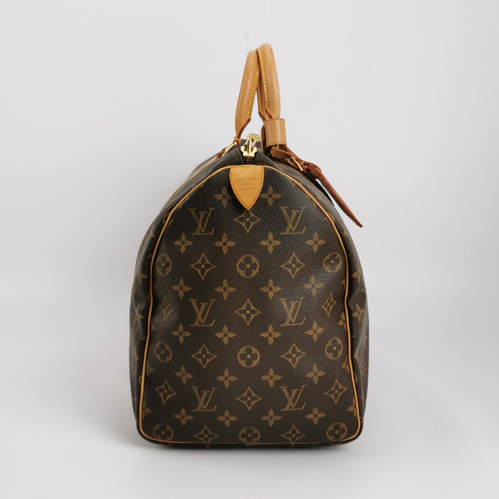 Sac Keepall vintage en toile monogram marron Louis Vuitton