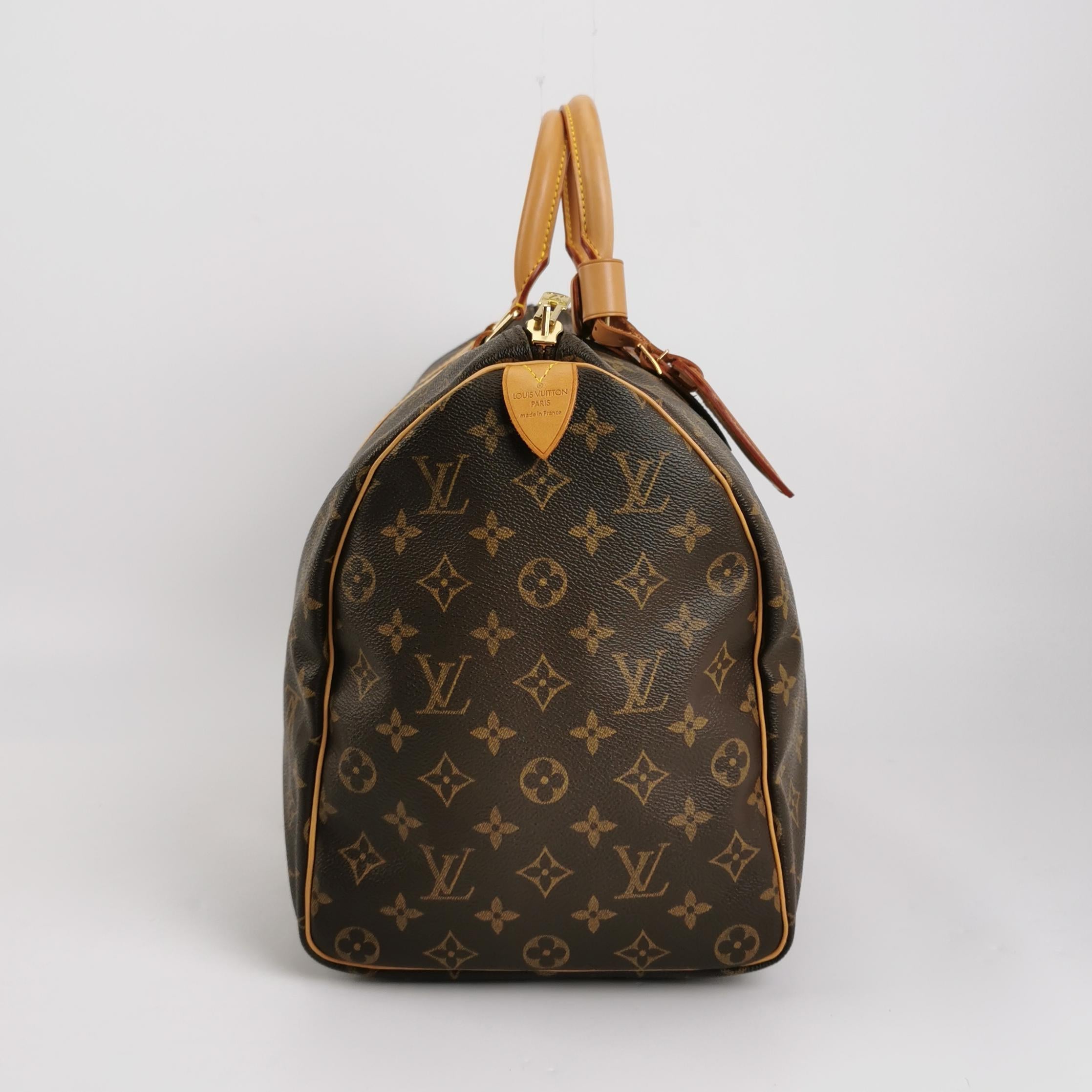 Sac Keepall vintage en toile monogram marron Louis Vuitton