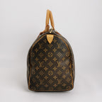 Sac Keepall vintage en toile monogram marron Louis Vuitton