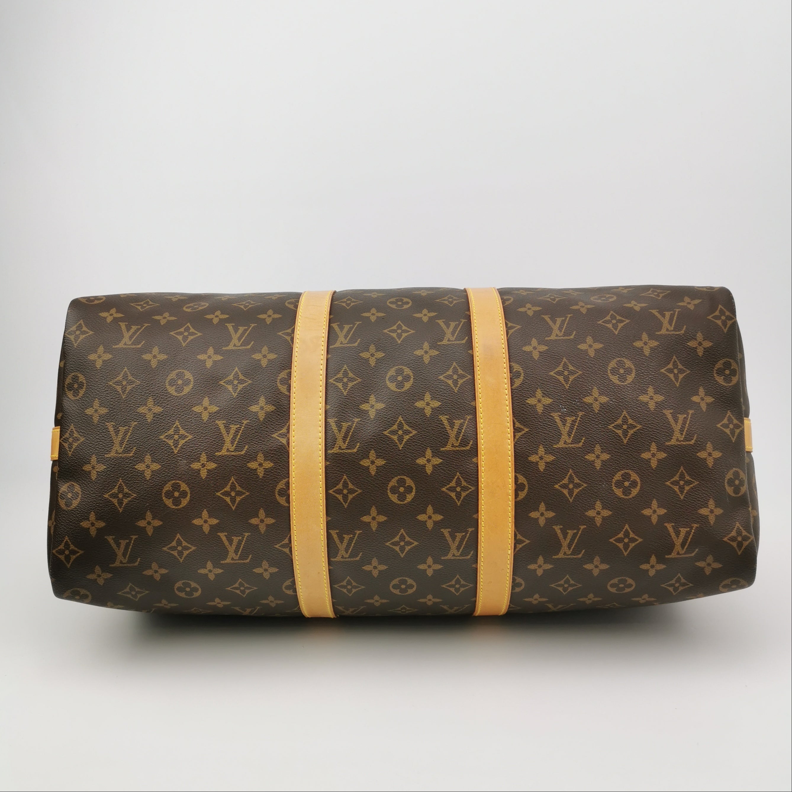 Sac Keepall vintage monogram marron Louis Vuitton