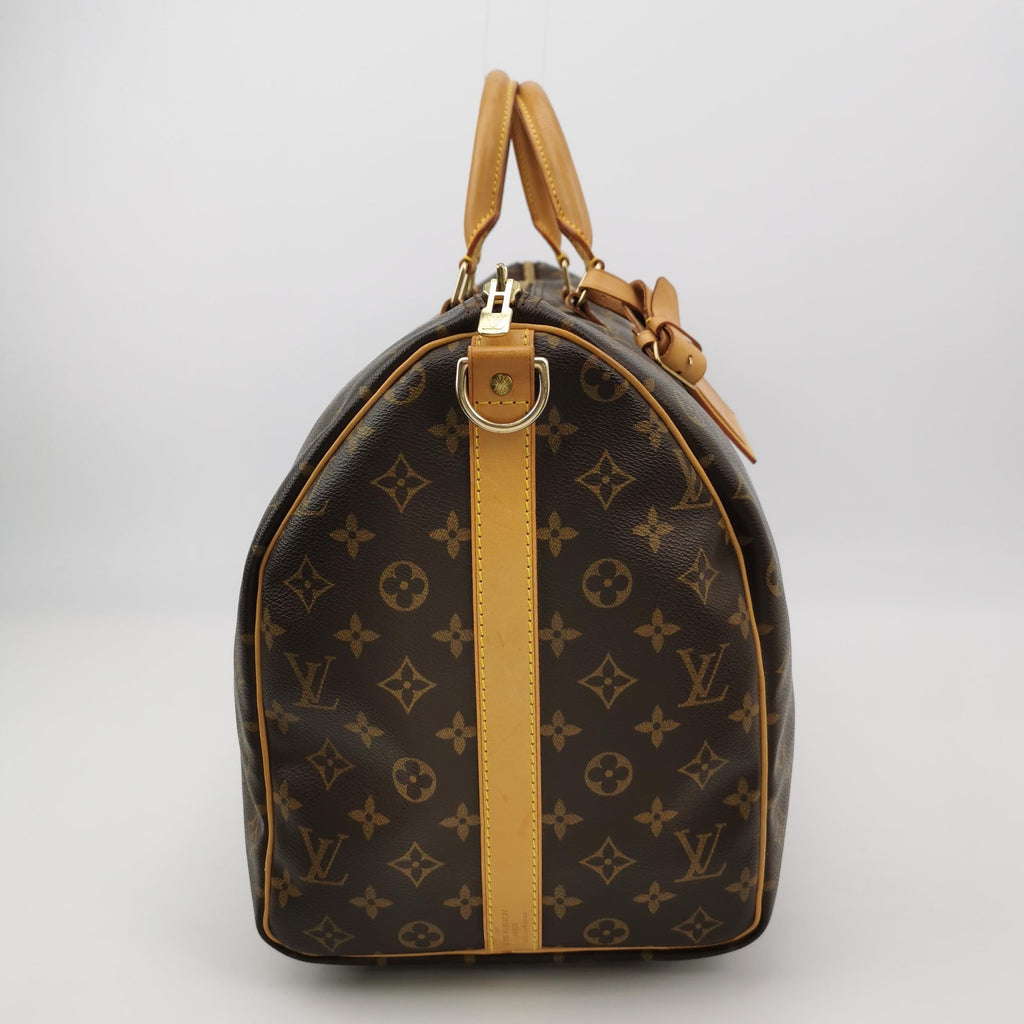 Sac Keepall vintage monogram marron Louis Vuitton