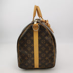 Sac Keepall vintage monogram marron Louis Vuitton