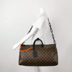 Sac Keepall Virgil Abloh monogram chain Louis Vuitton